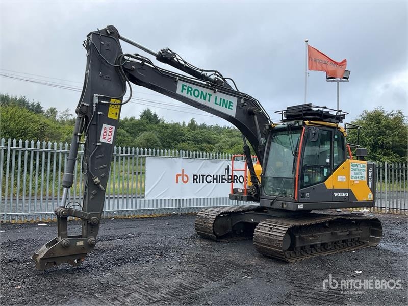 Pelle sur chenilles Volvo EC140EL — occasion 2022, 6 887 h