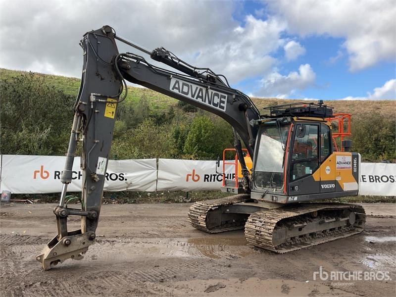 Pelle sur chenilles Volvo EC140EL — occasion 2022, 7 607 h