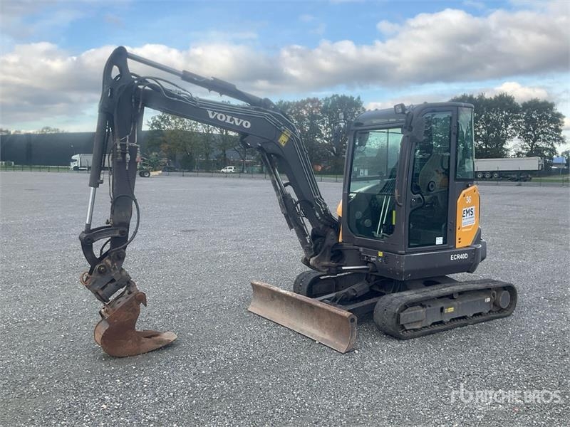 Mini-pelle Volvo ECR40D — occasion 2017, 1 609 h