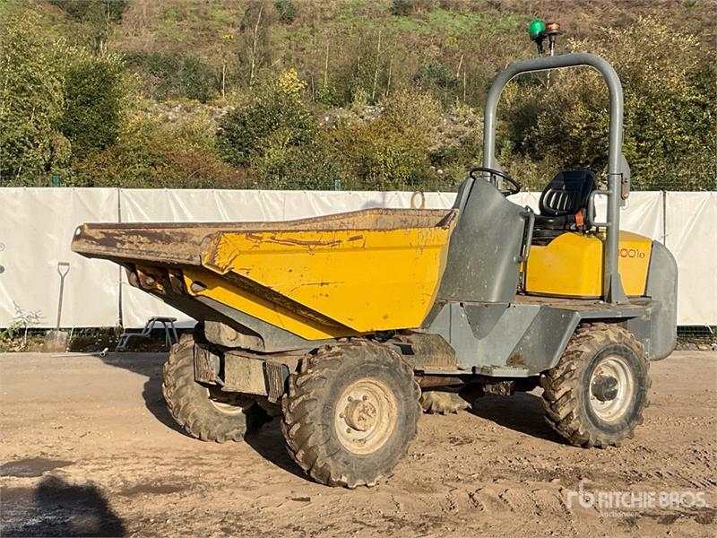 Mini-tombereau Wacker Neuson 3001 — occasion 2014, 2 201 h