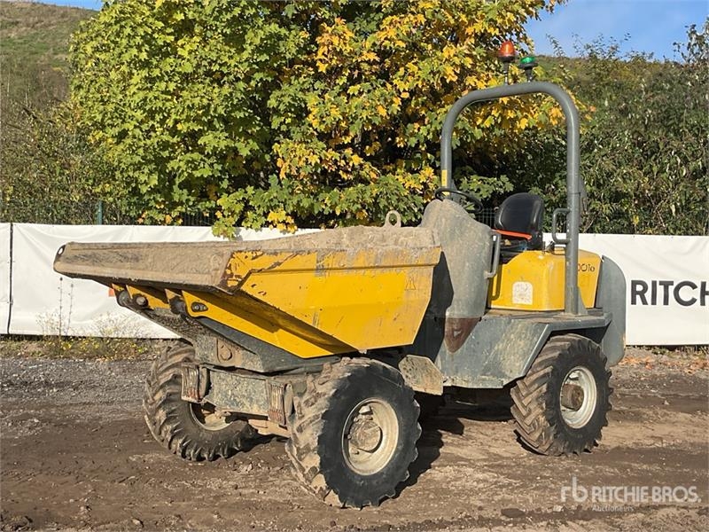 Mini-tombereau Wacker Neuson 3001 — occasion 2015, 2 573 h