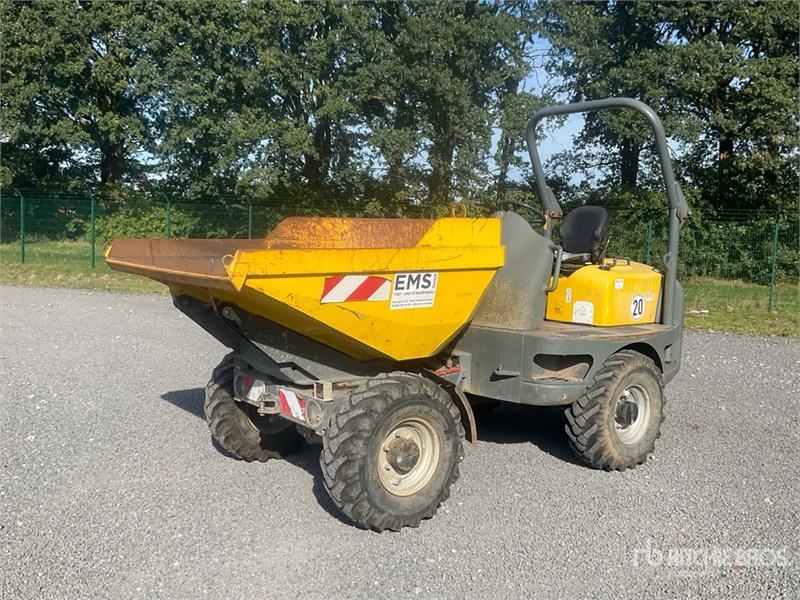 Mini-tombereau Wacker Neuson 4001 — occasion 2015, 2 911 h