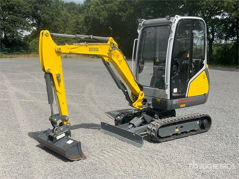 Mini-pelle Wacker Neuson ET20 — occasion 2023, 33 h