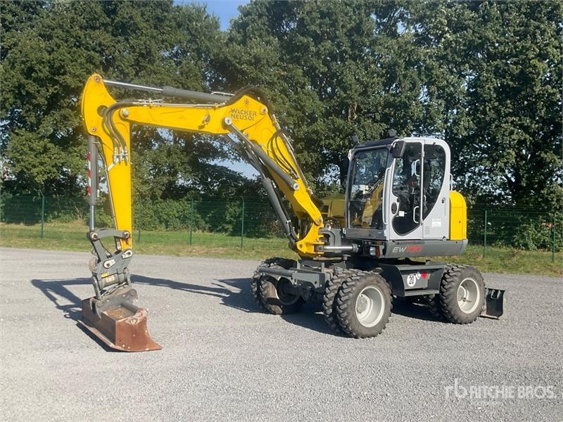 Pelle sur pneus Wacker Neuson EW100 Wheel — occasion 2022, 628 h