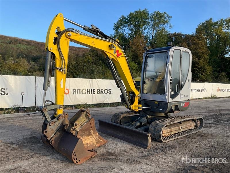 Mini-pelle Wacker Neuson EZ53 Mini — occasion 2017, 3 835 h