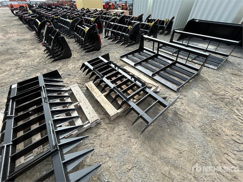 Faneur All-Star 84 in Skid Steer Landscape Rake (Unused) — occasion