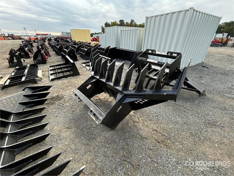 Faneur All-Star 96 in Skid Steer Landscape Rake (Unused) — occasion