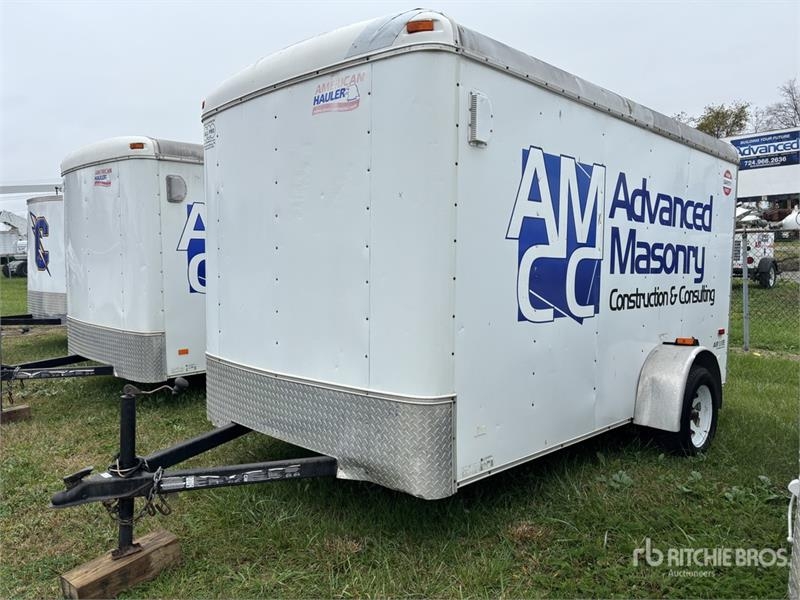 Remorque fourgon American Hauler Industries 12 ft S/A Enclosed — occasion 2013