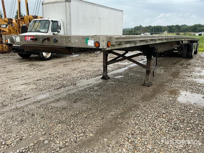 Chaparrl 48 ft Spread Axle Flatbed Trailer