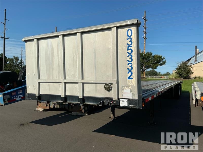 Great Dane 53 ft T/A Spread Axle Flatbed Trailer
