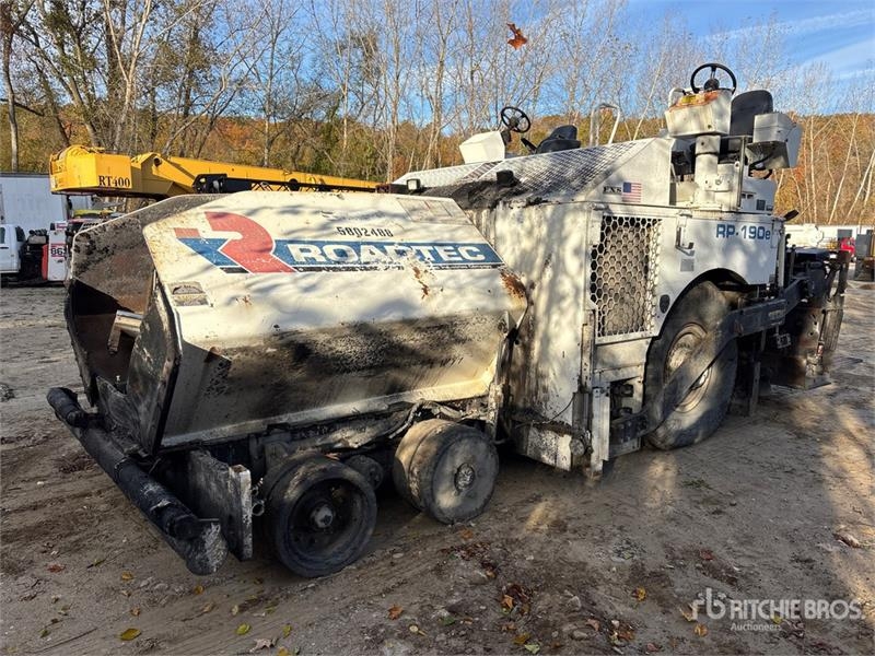 Finisseur Roadtec RP190e Wheel Asphalt Paver (Inoperable) — occasion 2013