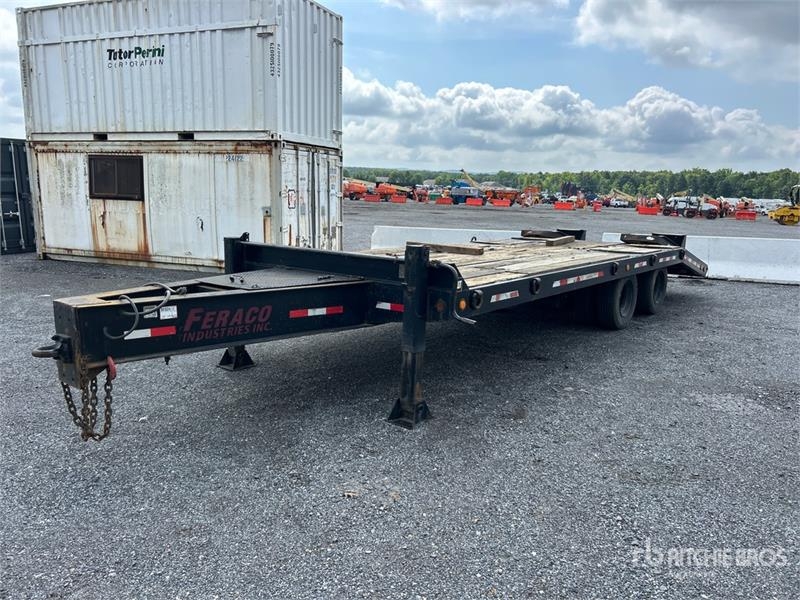 Rogers 24 ft T/A Equipment Trailer