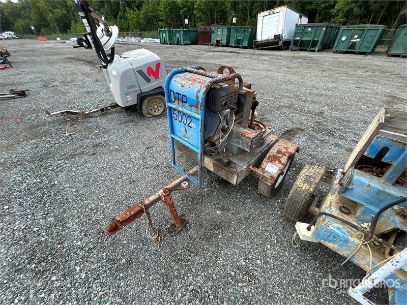 Trailer-Mounted Water Pump