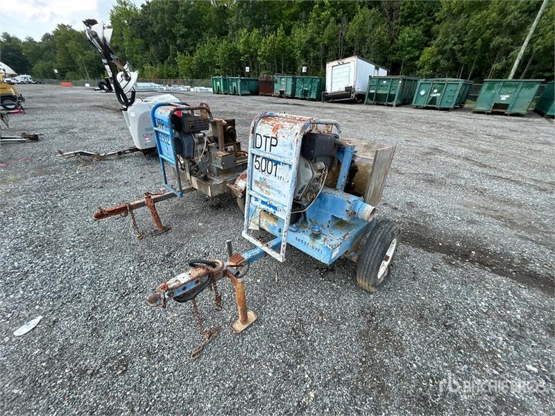 Trailer-Mounted Water Pump