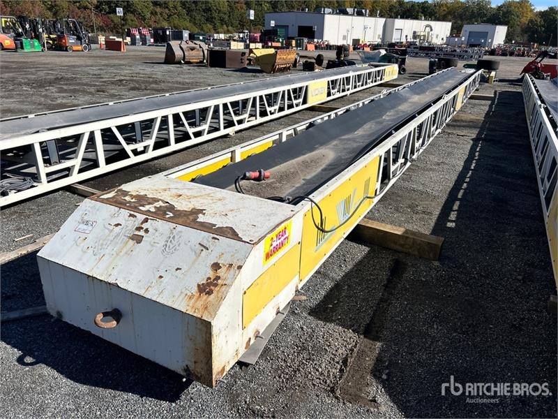 Vickwest PRS36-60 32 in x 60 ft Stationary Stacking Conveyo