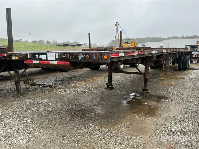 Remorque à ridelles Wabash 40000 lb 48 ft T/A Flatbed — occasion 1999