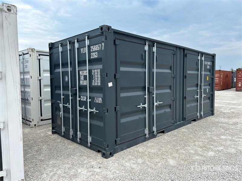 Conteneur de stockage 20 ft Standard Multi-Door Storage Container — occasion