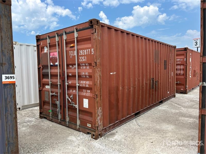 Conteneur de stockage 20 ft Standard Storage Container — occasion