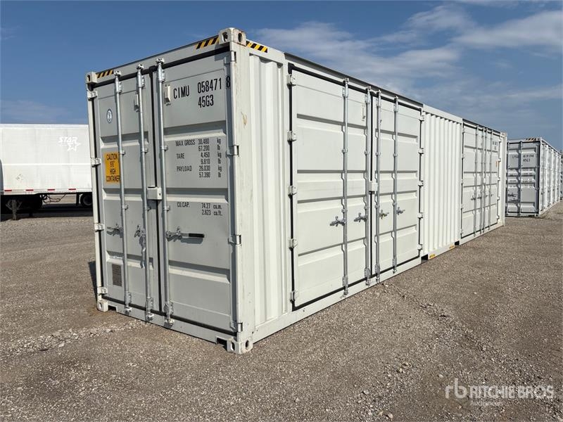 Conteneur de stockage 40 ft High Cube Multi-Door Storage Container (Unus — occasion 2026
