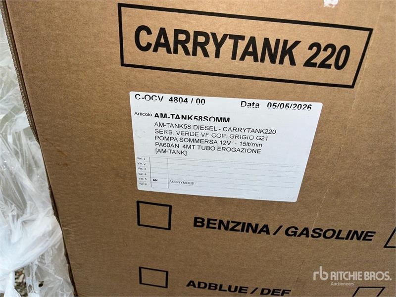 Réservoir de carburant AM Tank 58 58 gal Portable Poly Diesel Fuel Tank (Unu — occasion 2026