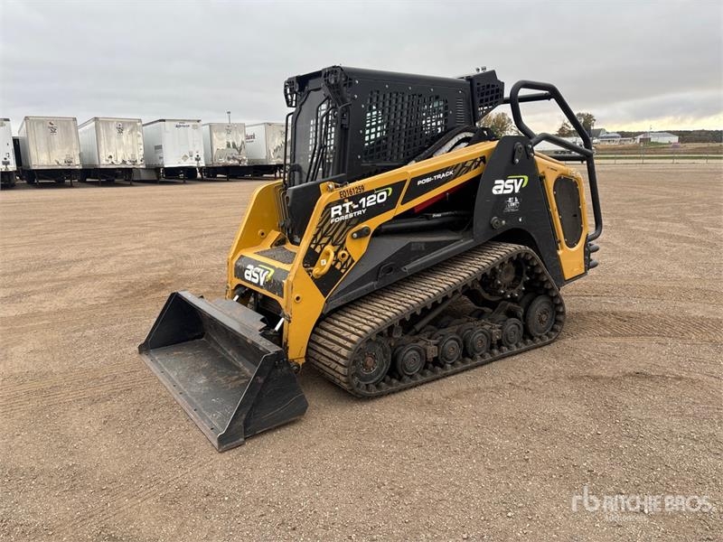 Chargeuse compacte ASV RT120F Compact Track — occasion 2018, 48 h