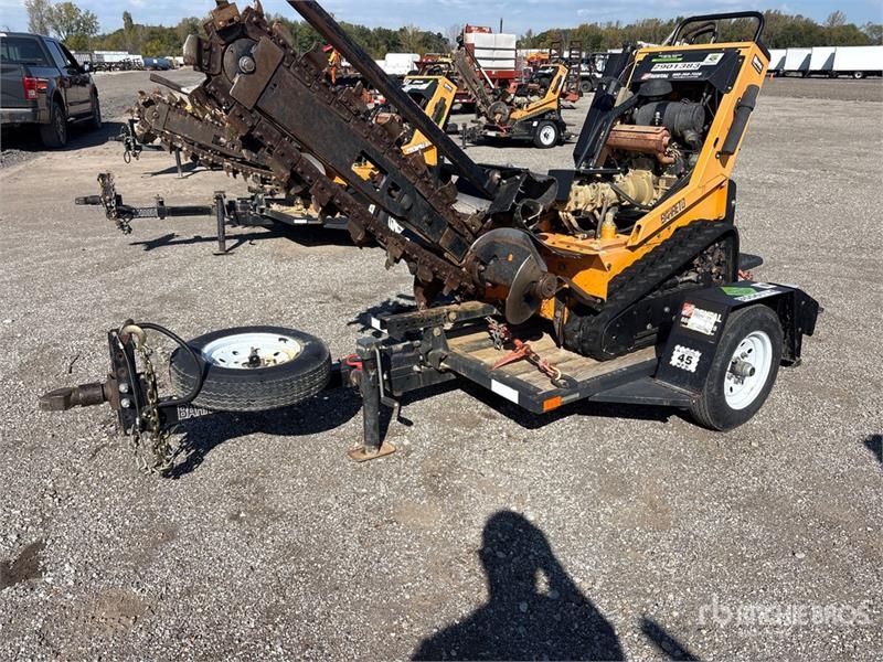 Remorque surbaissée Barreto E4X6TBT 6 ft S/A Trencher — occasion
