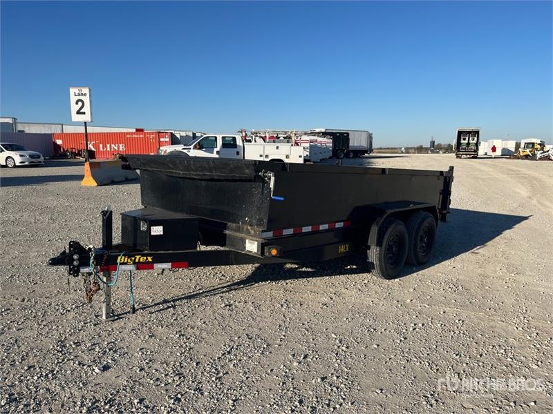 Remorque benne Utility Big Tex 14 ft T/A Dump — occasion 2025