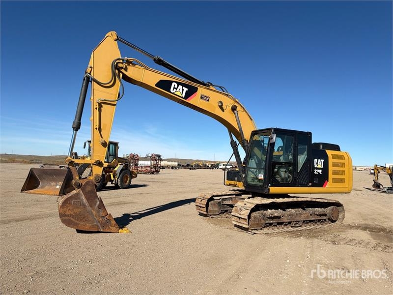 Pelle sur chenilles Caterpillar 320E — occasion 2014, 7 962 h