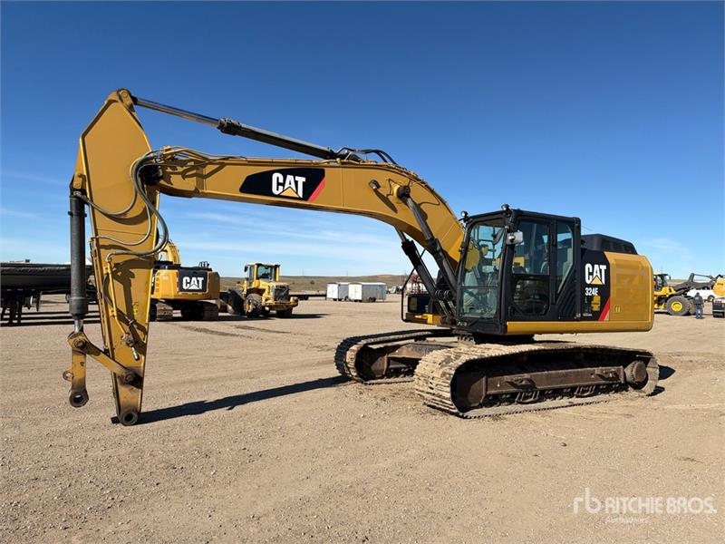 Pelle sur chenilles Caterpillar 324 EL Tracked — occasion 2014, 7 254 h