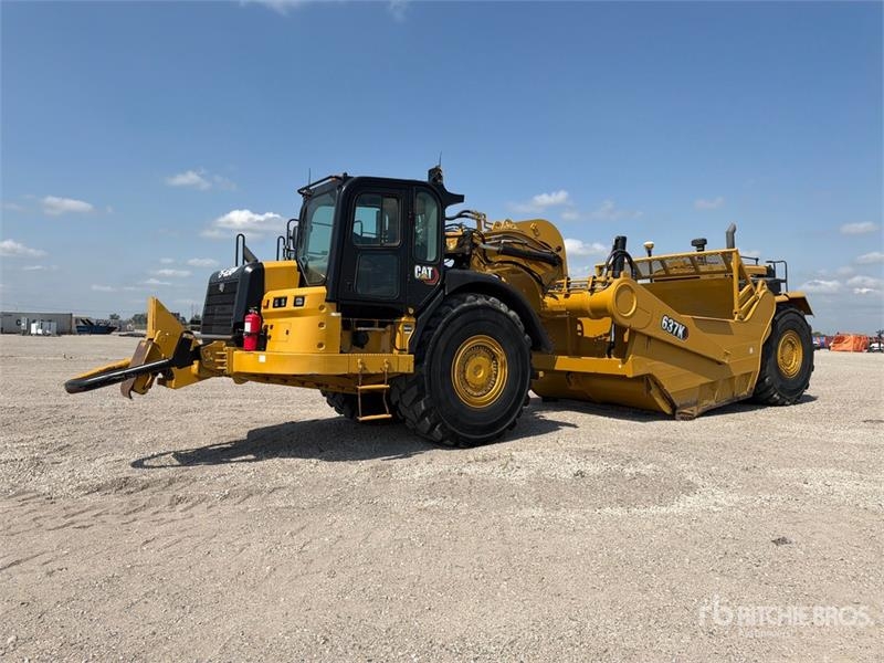 Décapeuse Caterpillar 637K Motor Scraper — occasion 2023, 6 371 h