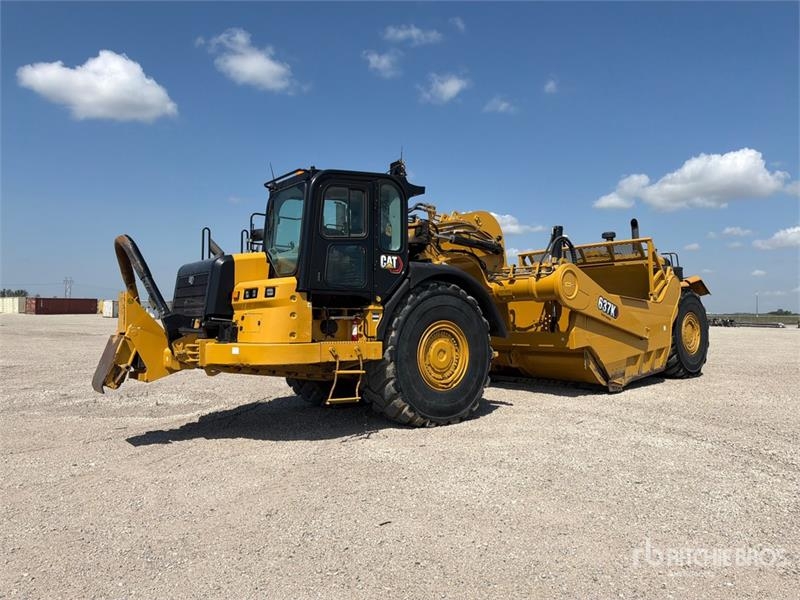 Décapeuse Caterpillar 637K Motor Scraper — occasion 2023, 5 098 h