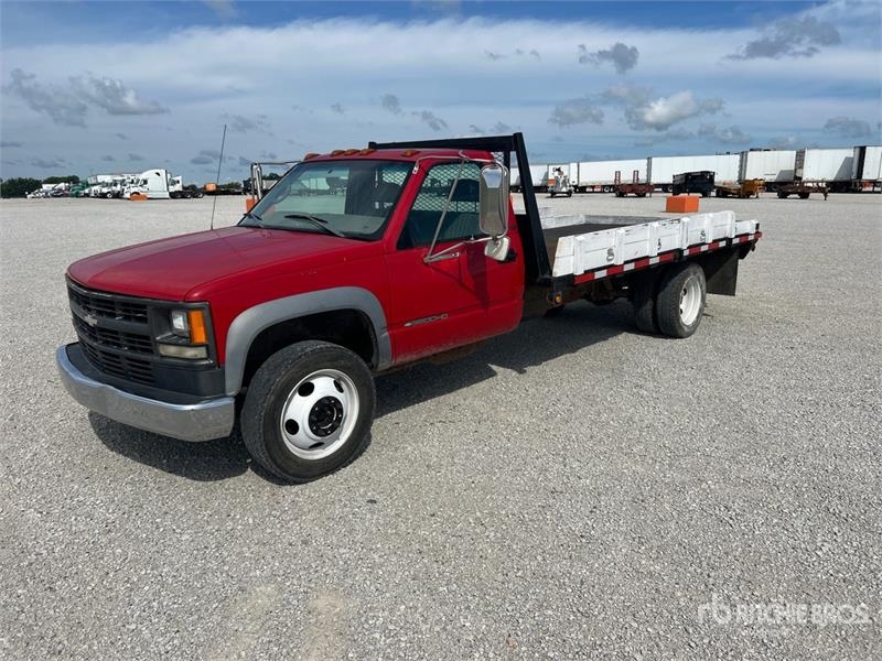 Camion plateau Chevrolet C3500 — occasion 1998