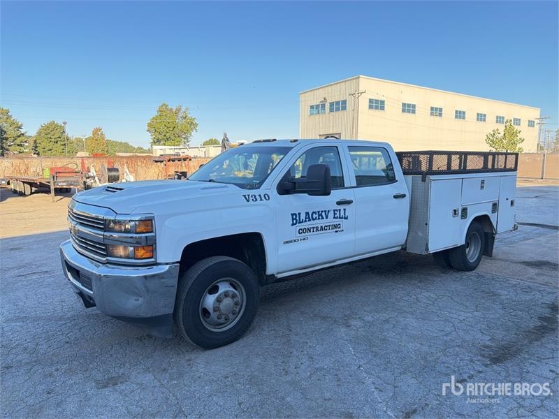 Utilitaire benne Chevrolet Silverado 3500HD — occasion 2018