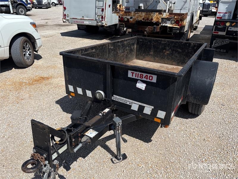 Chillton 8 ft S/A Dump Utility Trailer