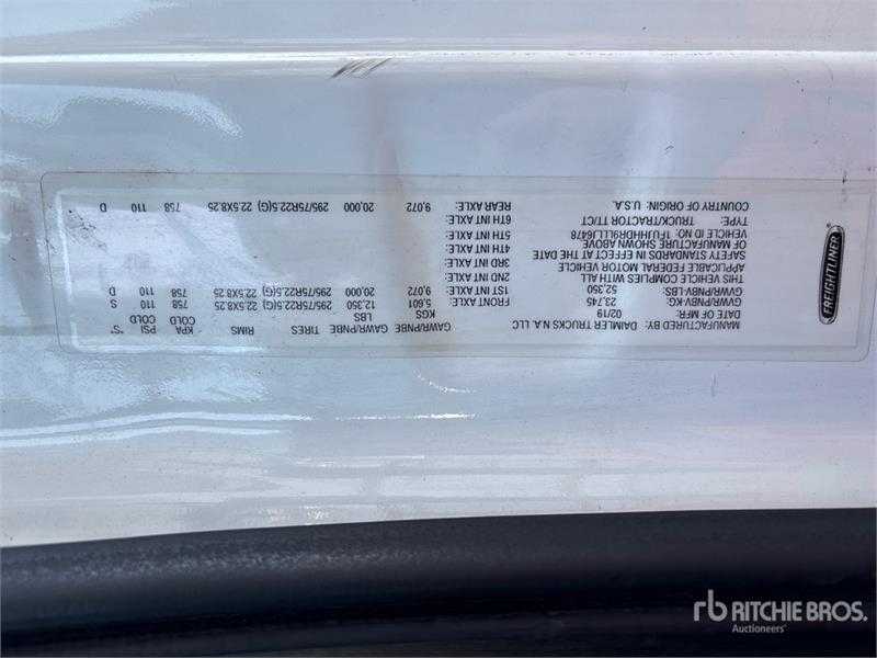 Tracteur routier Freightliner Cascadia 126 T/A Sleeper — occasion 2020