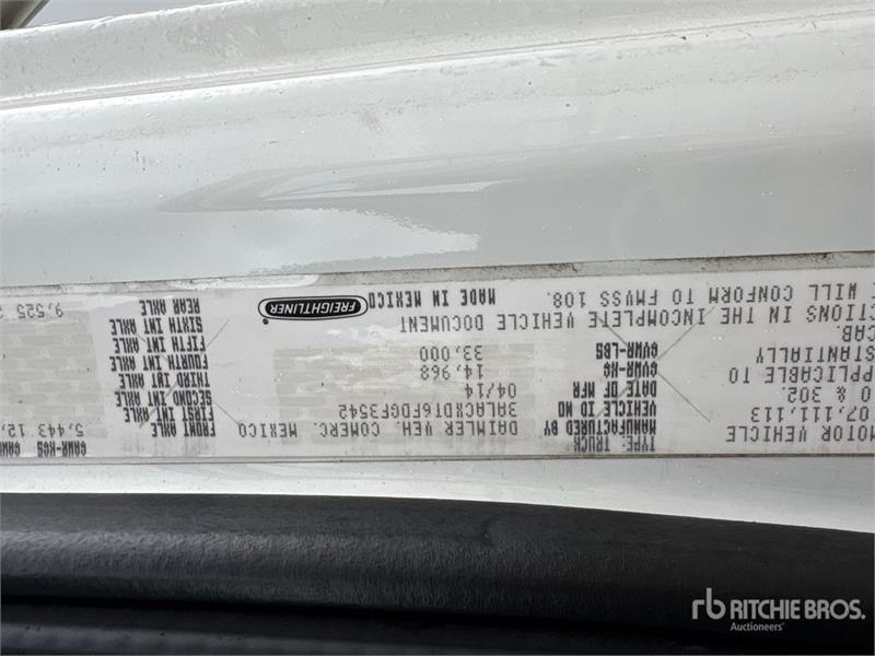 Camion fourgon Freightliner M2 106 4x2 Van — occasion 2015