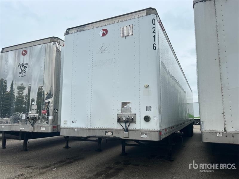 Remorque fourgon Great Dane 53 ft x 102 in T/A Van — occasion 2014