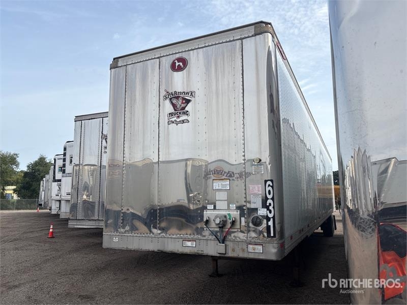 Remorque fourgon Great Dane 53 ft x 102 in T/A Van — occasion 2016