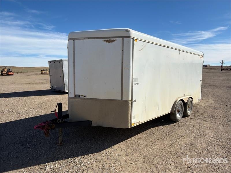Remorque fourgon H & H & 16 ft T/A Enclosed — occasion 2011