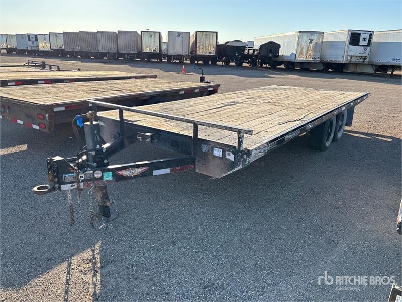 Remorque à ridelles H & trailers 20 ft T/A Flatbed — occasion 2019