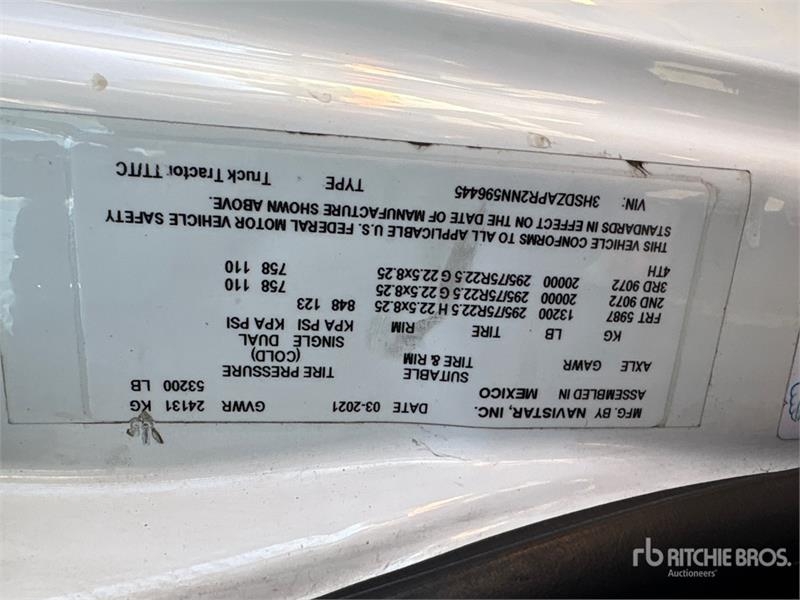 Tracteur routier International LT625 — occasion 2022