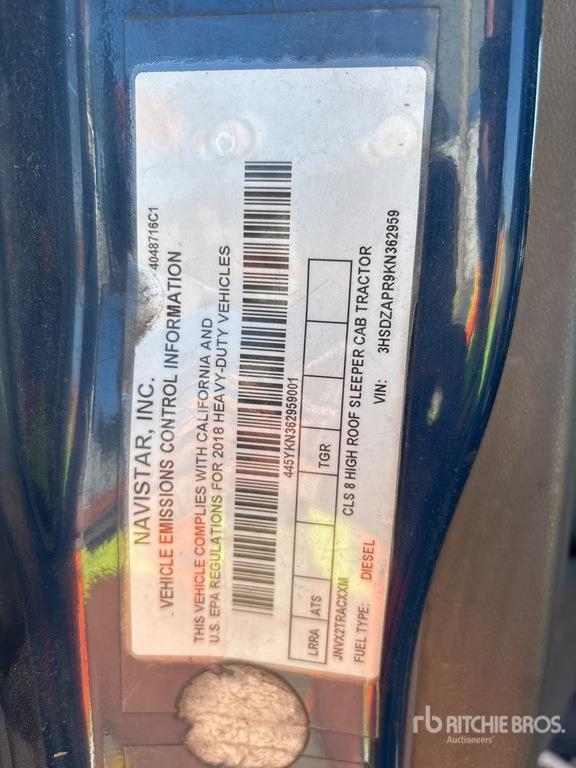 Tracteur routier International LT625 — occasion 2019