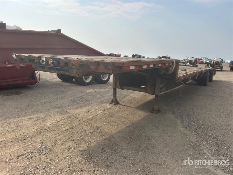 Jet 53 ft T/A Flatbed Trailer