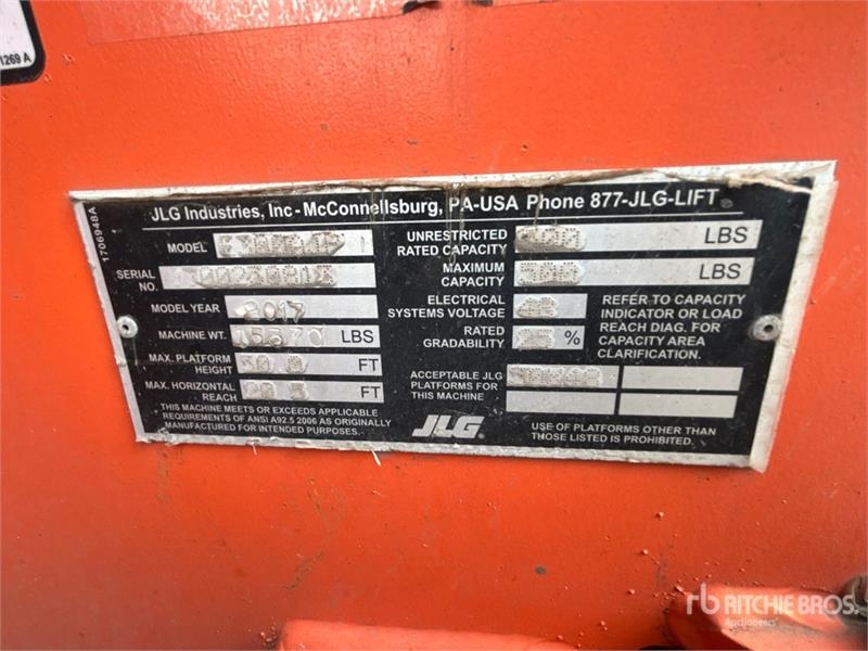 Nacelle articulée JLG E300 AJP 2WD — occasion 2017