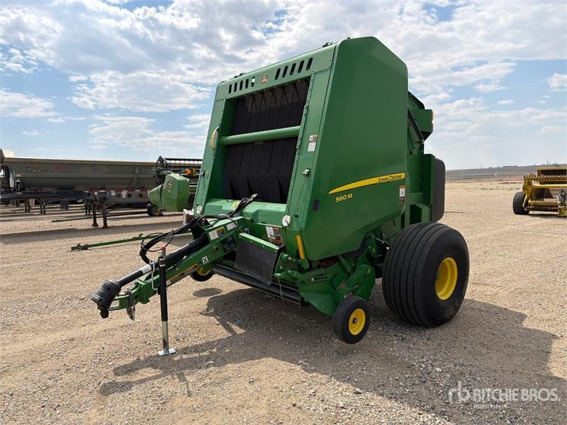 Presse à balles rondes John Deere 560M — occasion 2021