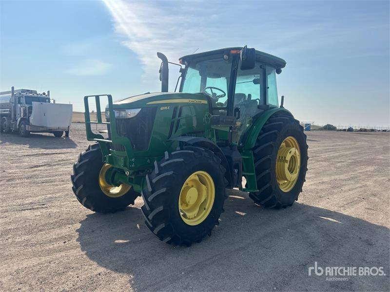 Tracteur agricole John Deere 6135E — occasion 2018, 587 h