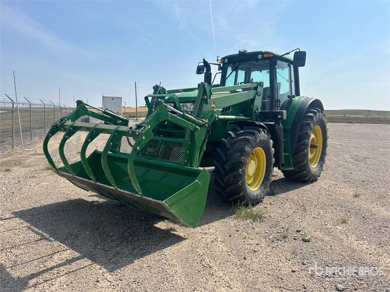 Tracteur agricole John Deere 6150M — occasion 2015, 708 h