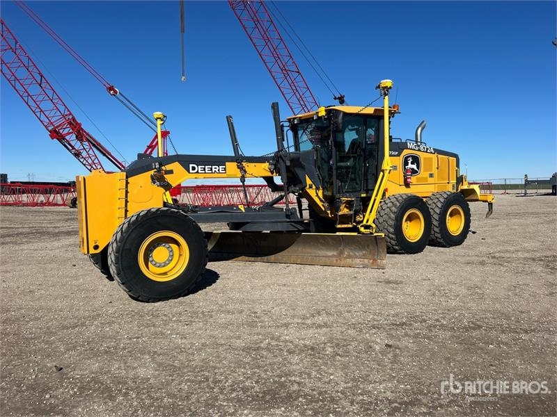 Niveleuse John Deere 872G — occasion 2024, 7 501 h