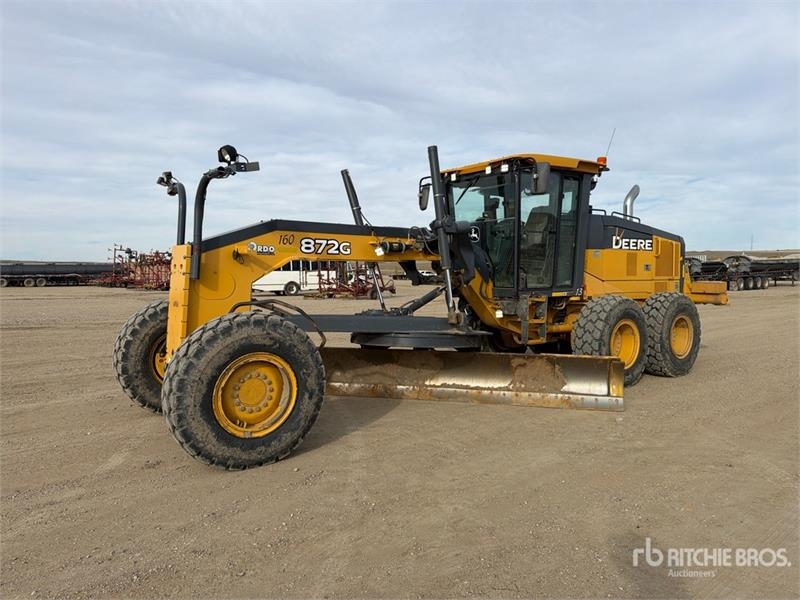 Niveleuse John Deere 872G — occasion 2016, 7 006 h