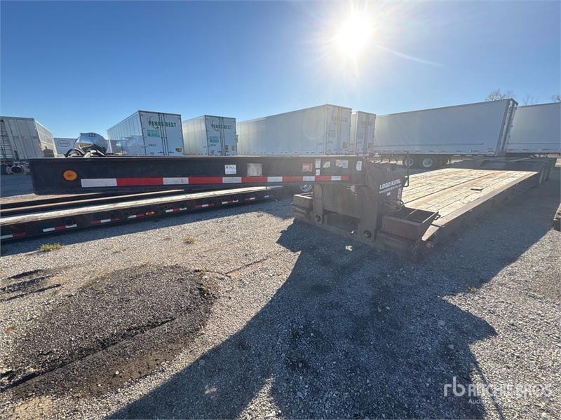 Remorque surbaissée Load King 553SS 55 ton Tri/A Lowboy — occasion 2004